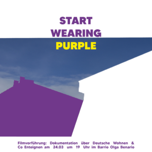 Filmvorführung "Start Wearing Purple"
