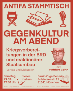"Kriegsvorbereitungen in der BRD und reaktionärer Staatsumbau" mit Fabian Lehr