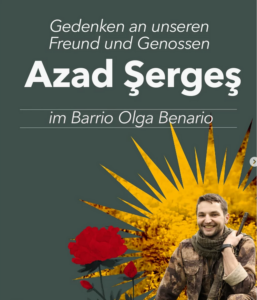Gedenken an Azad Şergeş - Lese- und Diskussionsabend