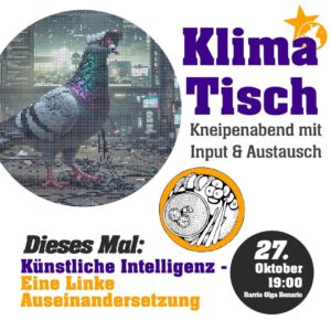 KlimaTisch: Künstliche Intelligenz - Eine linke Auseinandersetzung